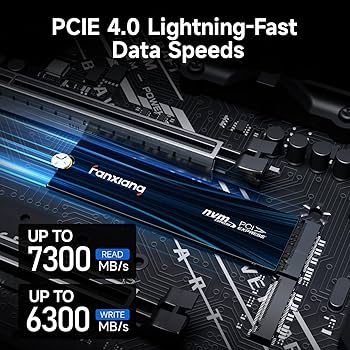 Amazon.com: fanxiang 4TB NVMe SSD PCIe Gen 4 Gaming SSD for